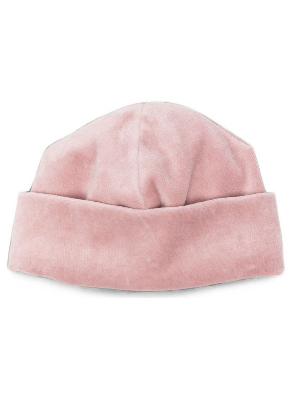Cappello per neonata La Stupenderia Kids rosa con finitura in velluto 3TBCP20 L23 LA STUPENDERIA KIDS