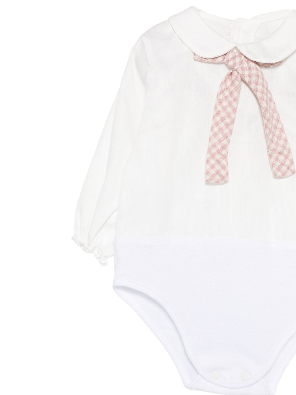 Set blusa e shorts per neonata La Stupenderia Kids multicolore con colletto alla Peter Pan 3TBCT04 A08 LA STUPENDERIA KIDS