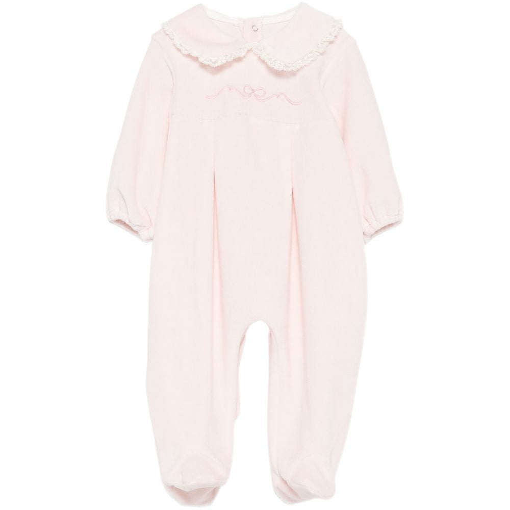 Tutina per neonata La Stupenderia Kids rosa con colletto alla Peter Pan 3TBTT00 L03 LA STUPENDERIA KIDS