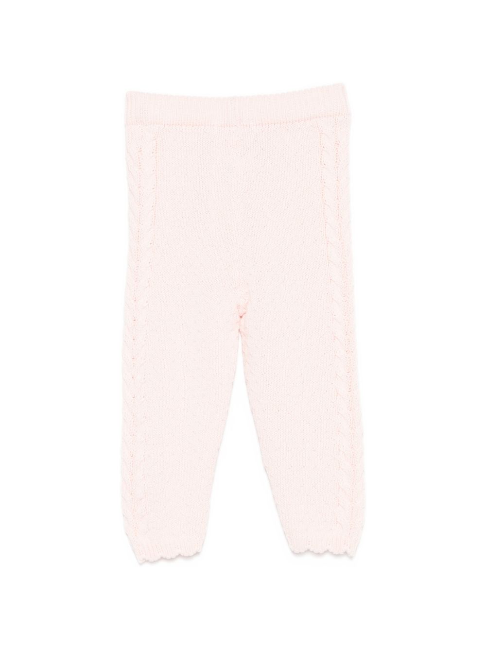 Leggins per neonata Louise Misha Kids rosa con vita con ruches FRC-W26-L0105 BLUSH LOUISE MISHA KIDS