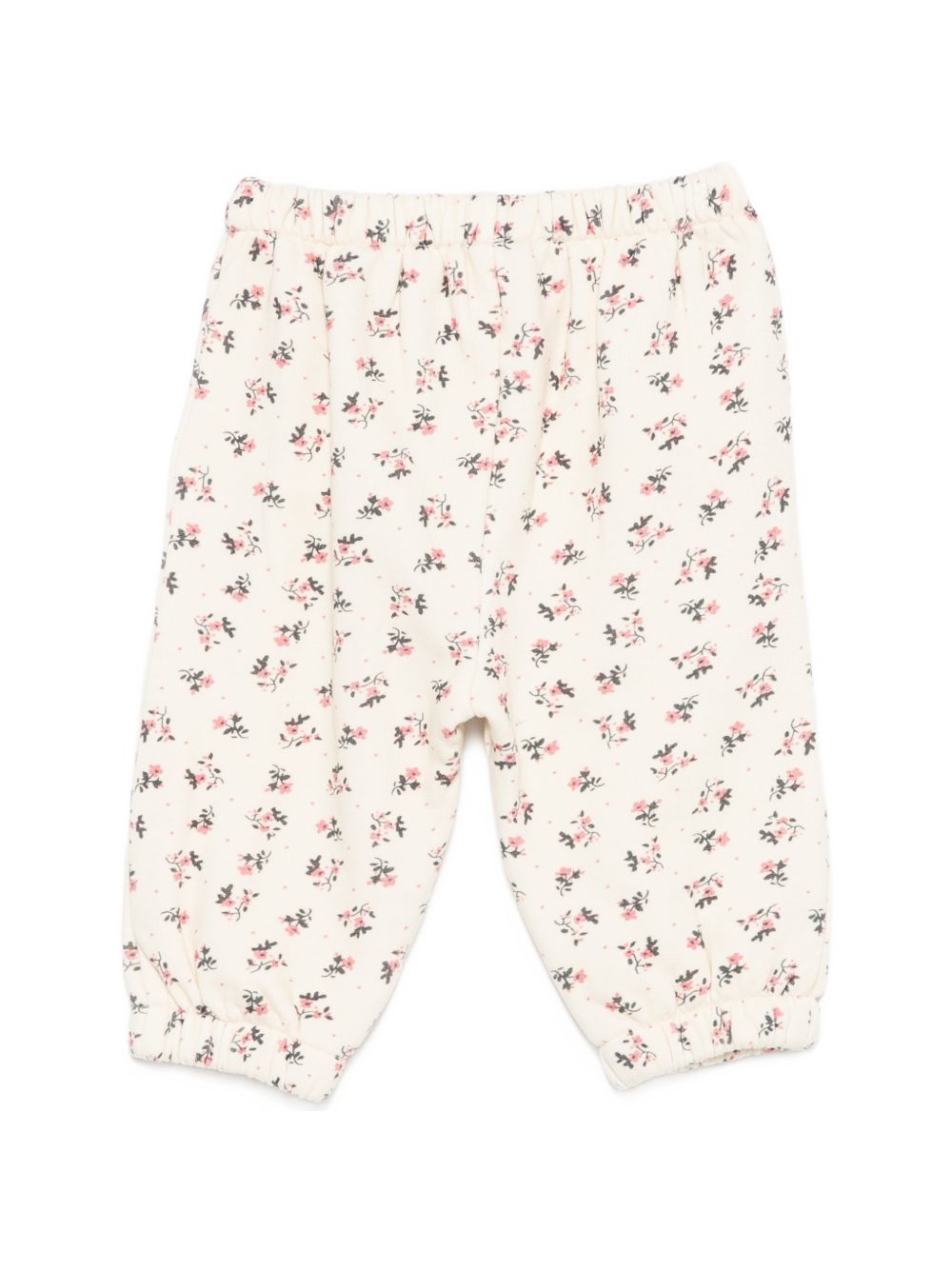 Pantaloni per neonata Louise Misha Kids bianchi con stampa floreale all-over FRI-W26-S0186 CREAM LOUISE MISHA KIDS