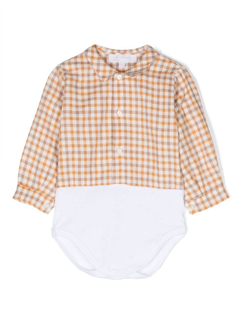 Body per neonato Mariella Ferrari Kids beige in stile camicia CME5ML 017 MARIELLA FERRARI KIDS