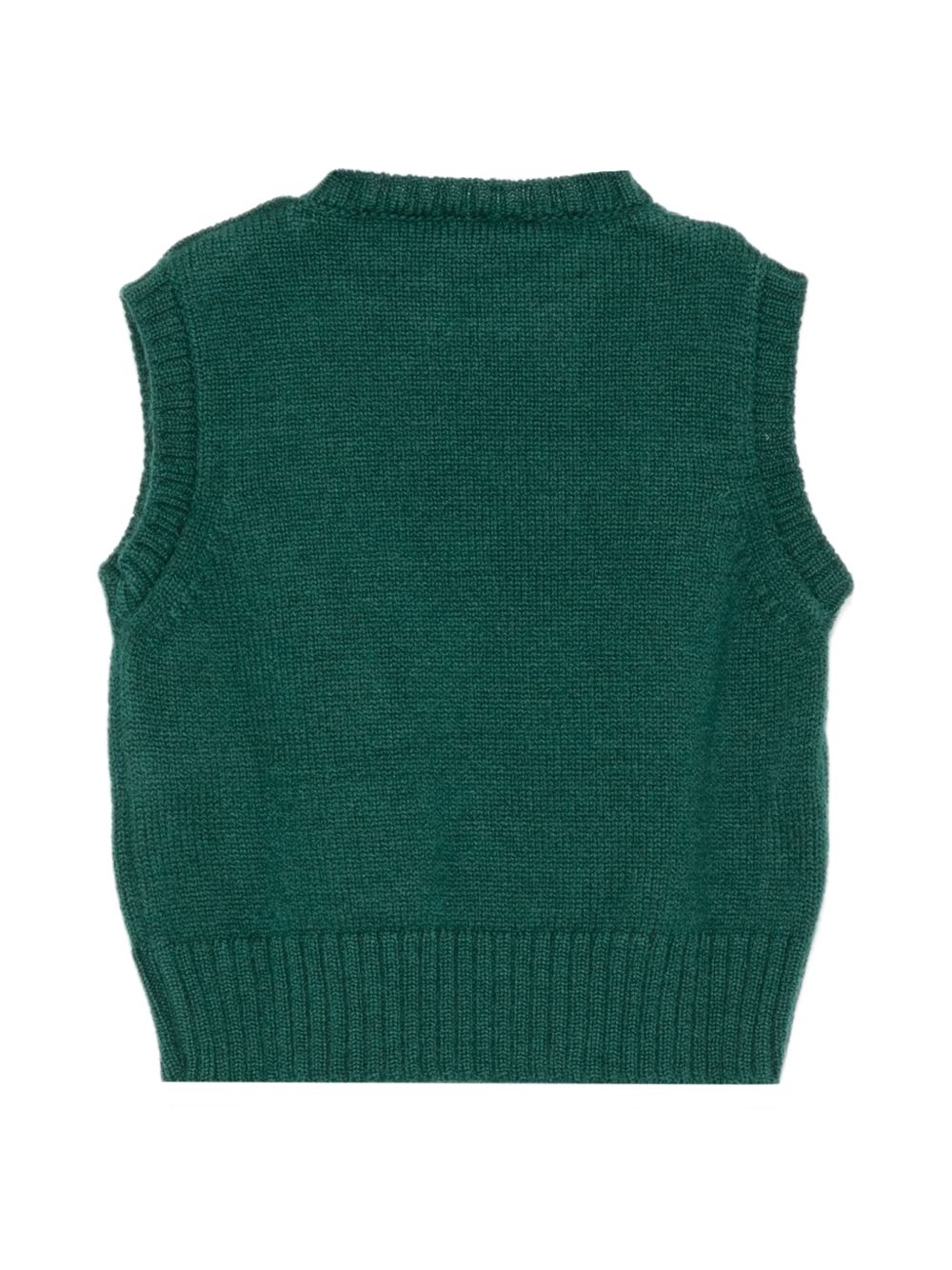 Gilet a maglia per neonato Mariella Ferrari Kids verde con bottoni MGB2 147 MARIELLA FERRARI KIDS