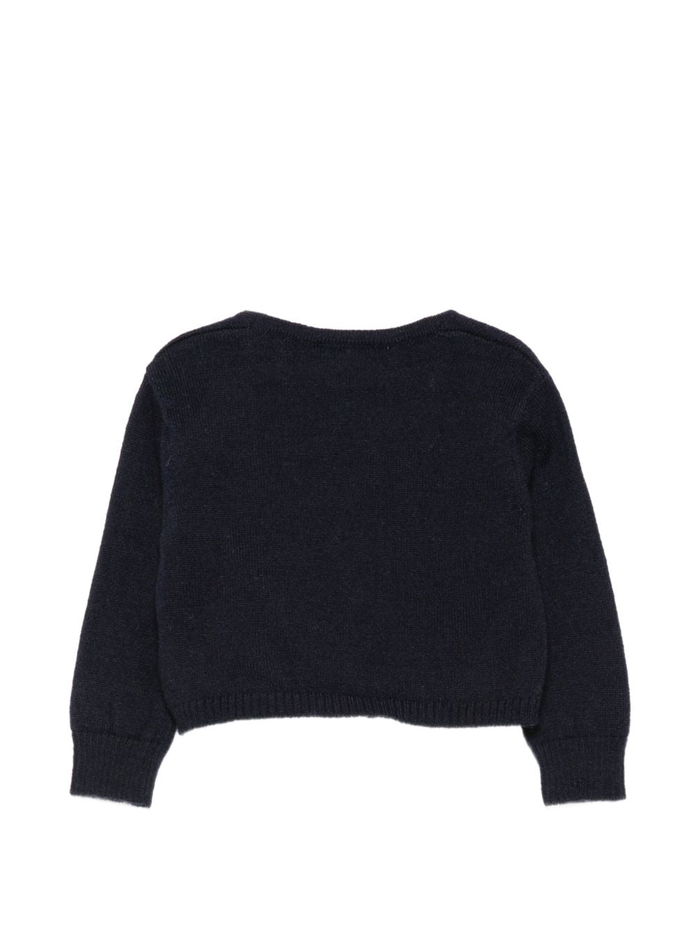 Cardigan per neonata Mariella Ferrari Kids blu con scollo a V MGU19 143 MARIELLA FERRARI KIDS
