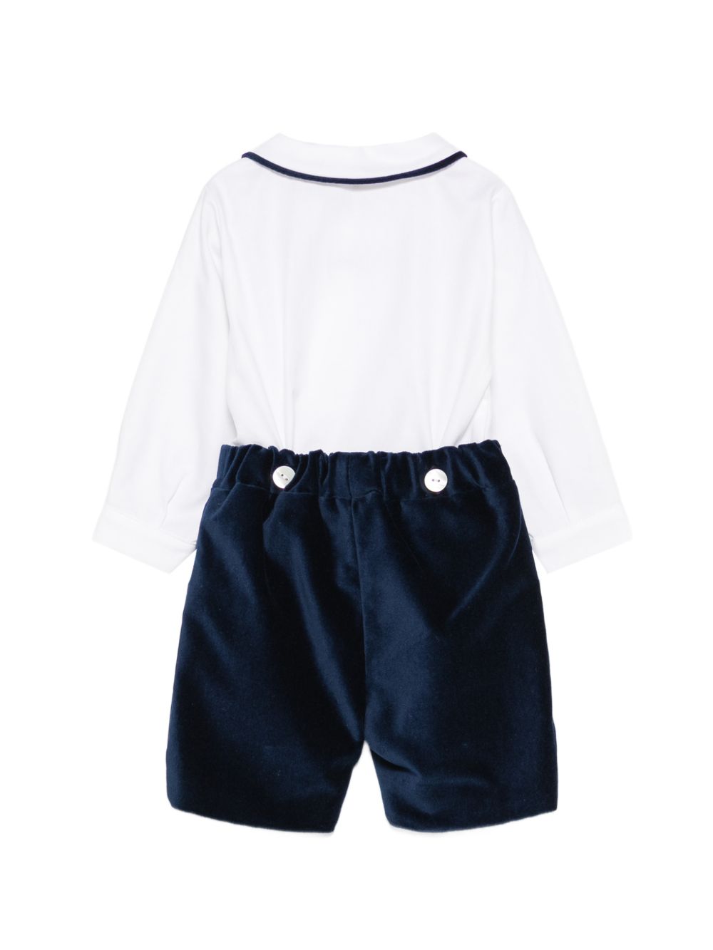 Set camicia e shorts per neonato Mariella Ferrari Kids multicolore con dettagli blu PGI9 005 075 MARIELLA FERRARI KIDS