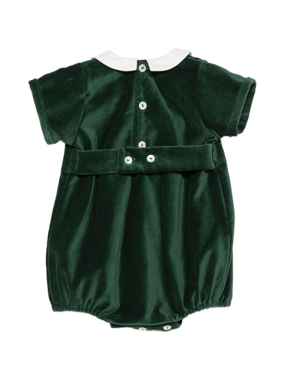 Tutina per neonata Mariella Ferrari Kids verde con colletto alla Peter Pan PGL10 074 MARIELLA FERRARI KIDS