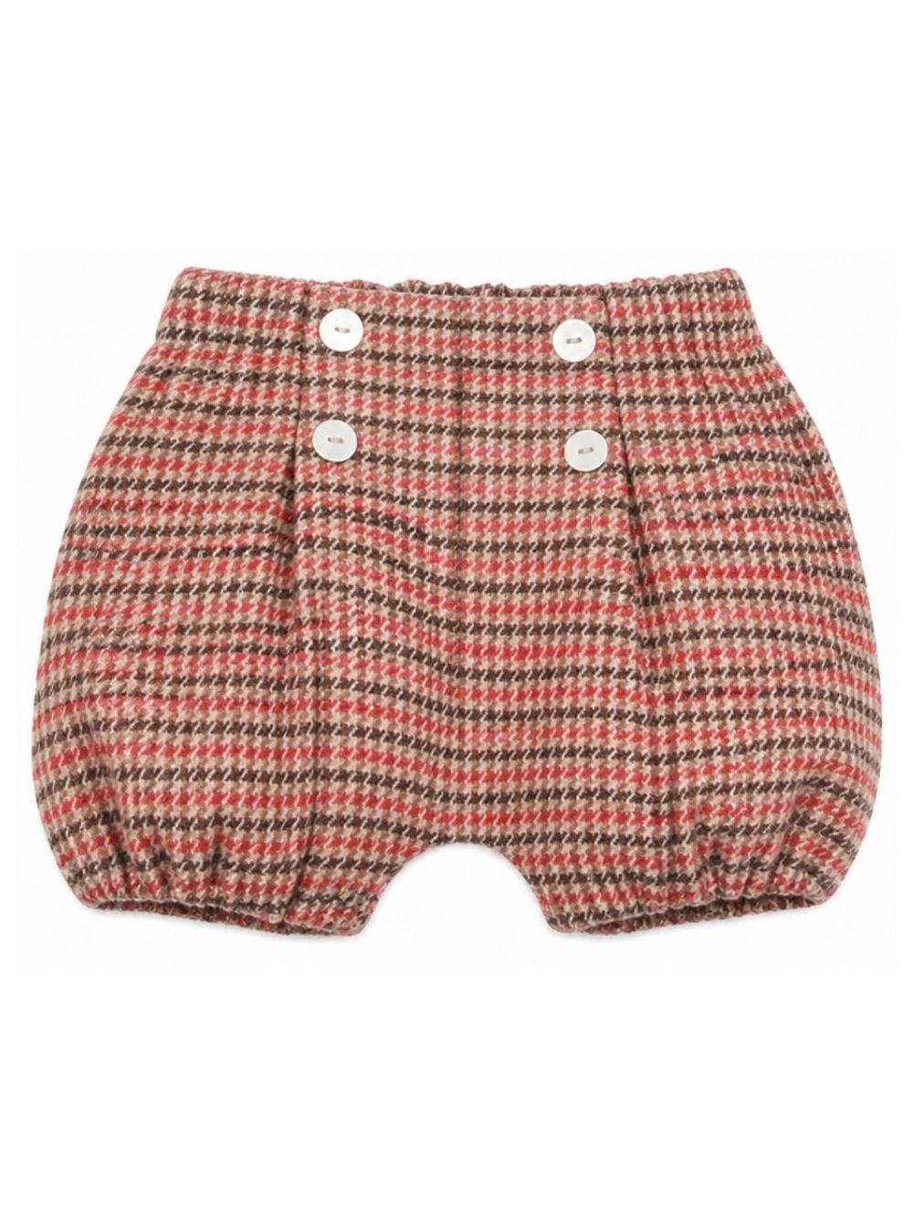 Pantaloncini per neonati Mariella Ferrari Kids rosso con bottoni decorativi PGN12 059 MARIELLA FERRARI KIDS