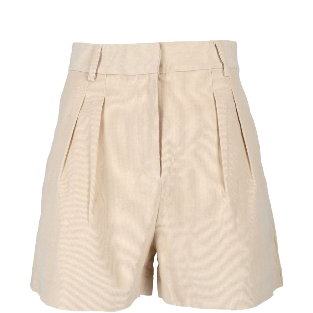 Pantaloncini per donna MC2 St.Barth beige in velluto AYA0002 00326M MC2 ST. BARTH