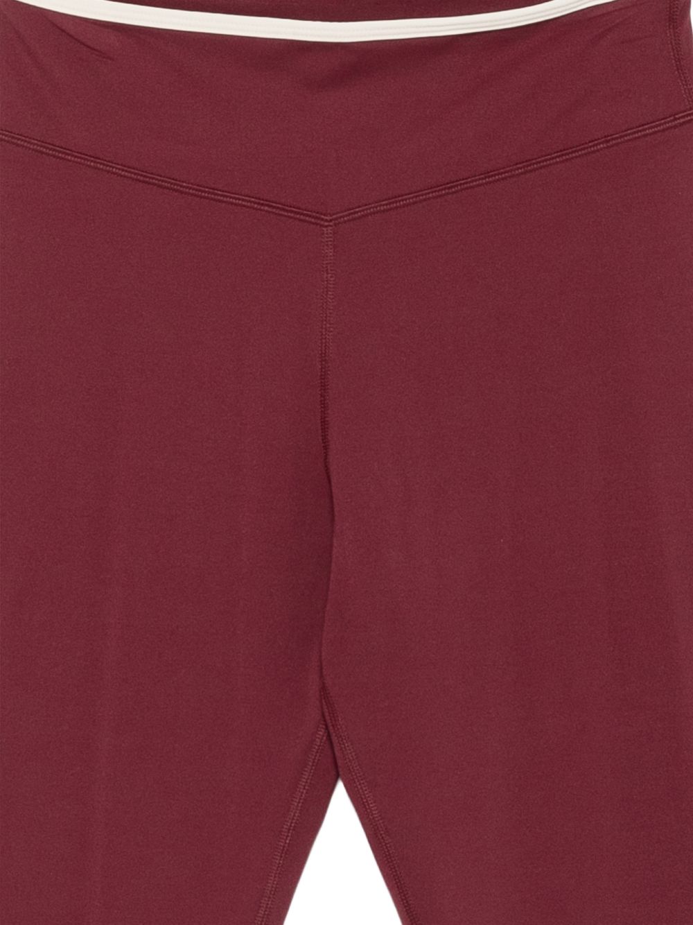 Leggins per donna MC2 St. Barth rossi con elastico in vita KAYA002 02748M MC2 ST. BARTH