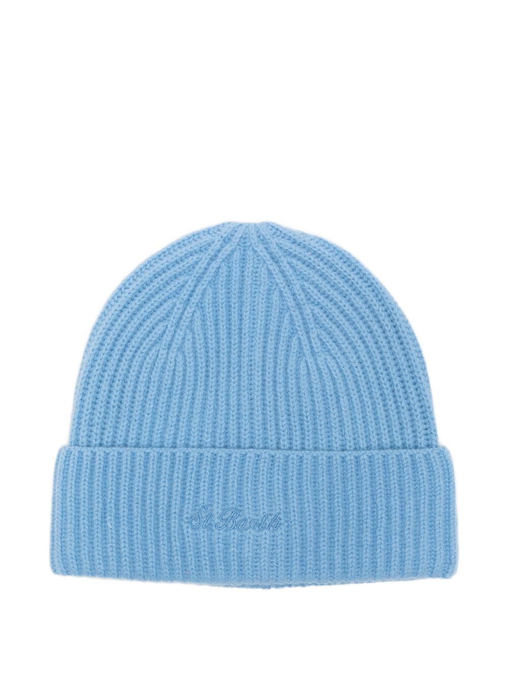 Cappello per donna MC2 St. Barth azzurro con logo ricamato sul davanti MOS0004 00008M MC2 ST. BARTH