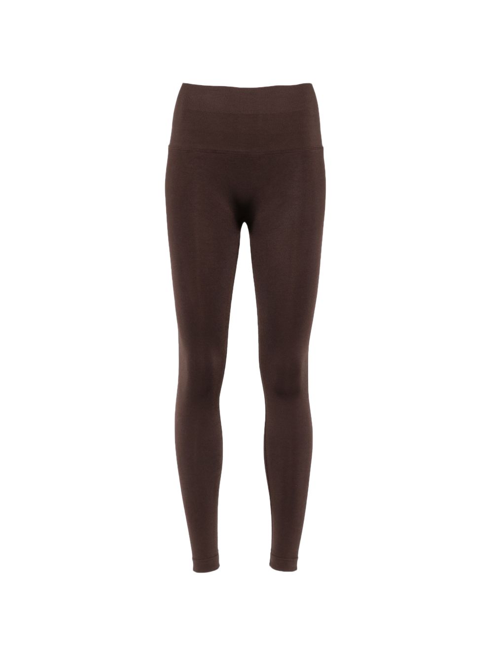 Leggings per bambina MC2 Saint Barth marrone scuro con texture a coste VEG0001 00022M MC2 ST. BARTH