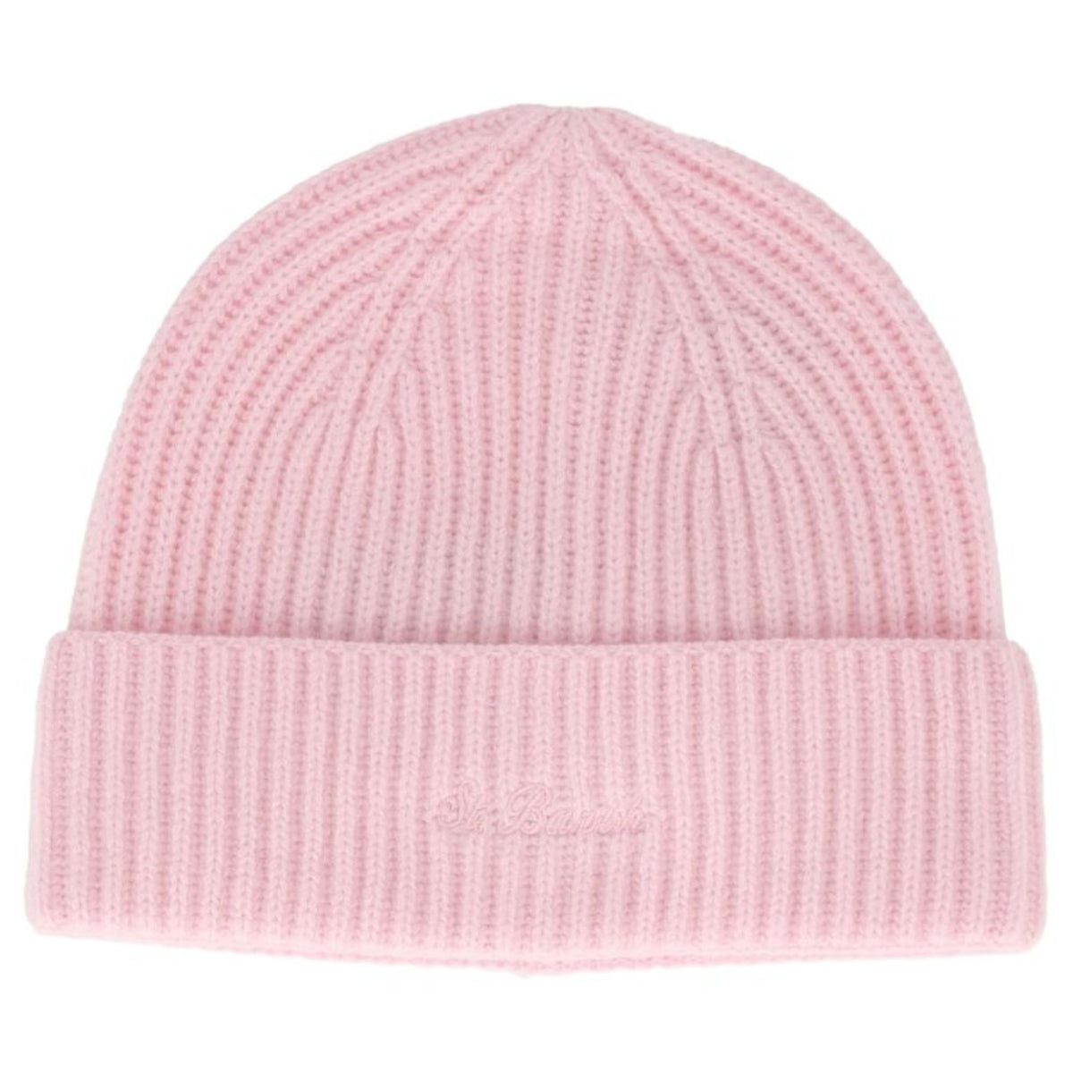 Cappello per bambina MC2 Saint Barth Kids rosa con trama a coste MOS0004 00006M MC2 ST. BARTH KIDS