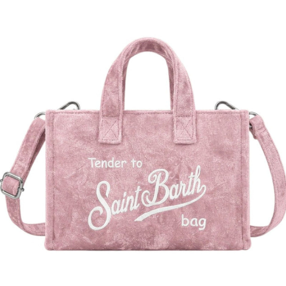 Phone Bag MC2 Saint Barth rosa con finitura in velluto PHONE008 00135M MC2 ST. BARTH KIDS