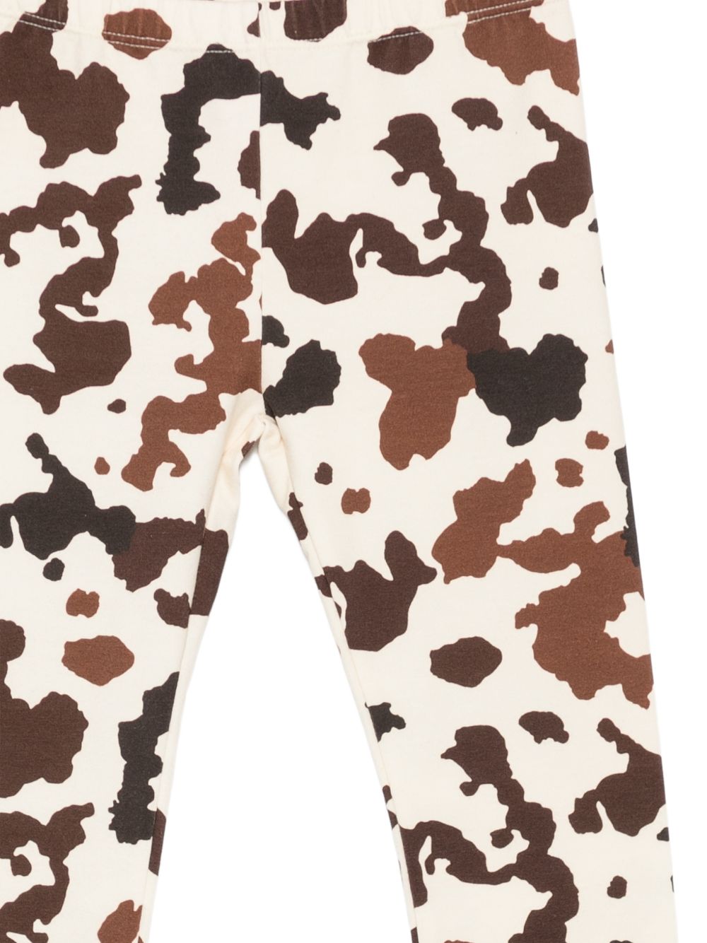 Leggins per bambina MC2 Saint Barth Kids animalier con stampa muccata ROSY001 01360M MC2 ST. BARTH KIDS