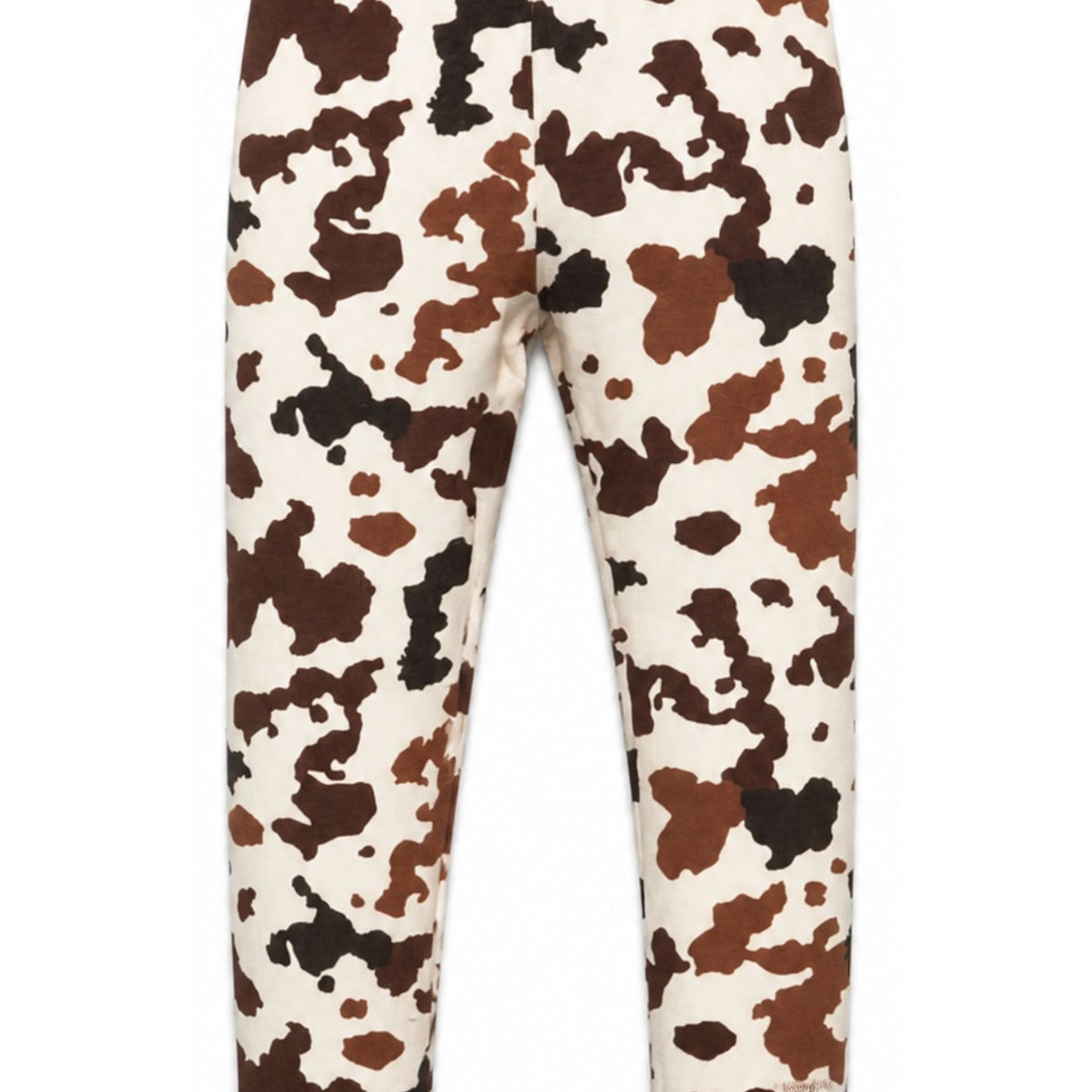 Leggins per bambina MC2 Saint Barth Kids animalier con stampa muccata ROSY001 01360M MC2 ST. BARTH KIDS