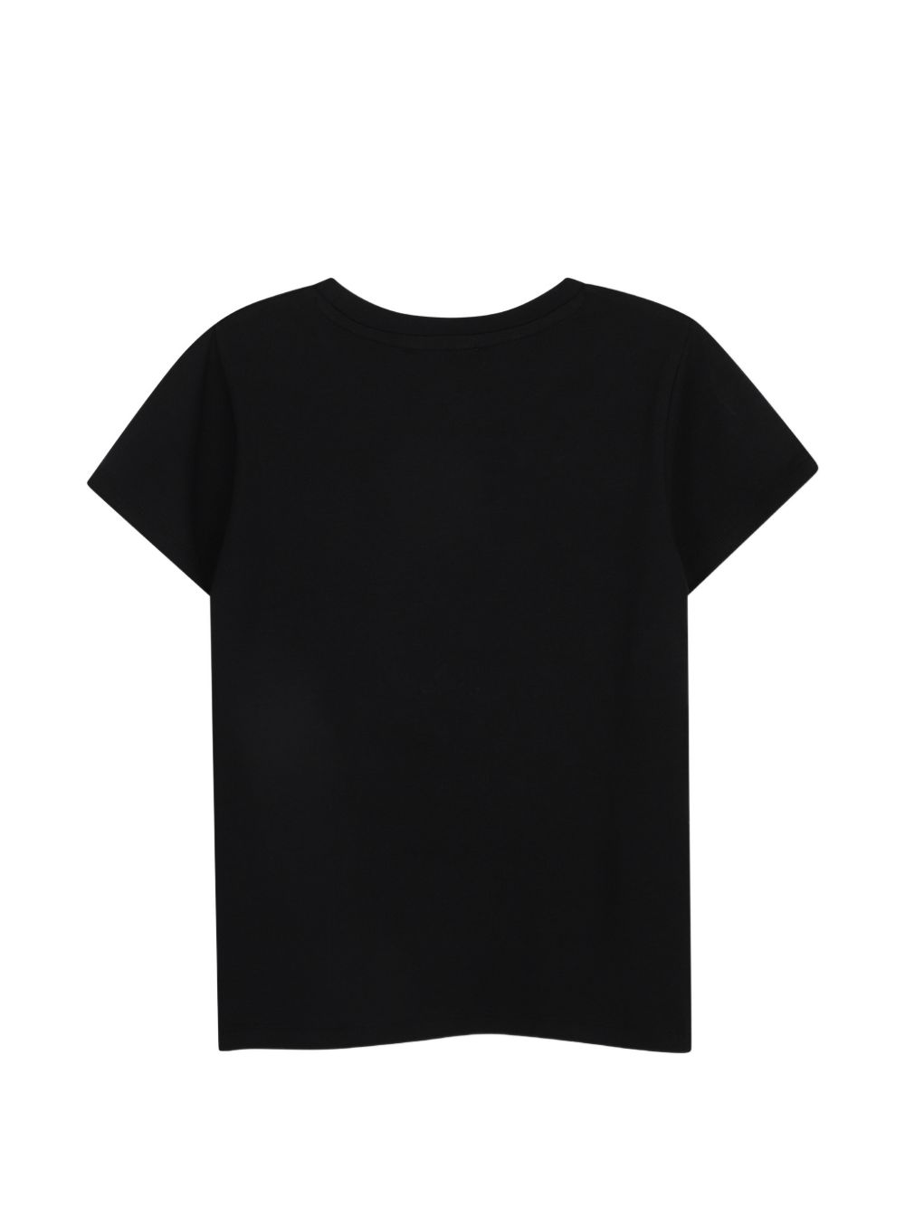 T-shirt per bambina Michael Kors Kids nera con logo sul davanti R30690 09B MICHAEL KORS KIDS