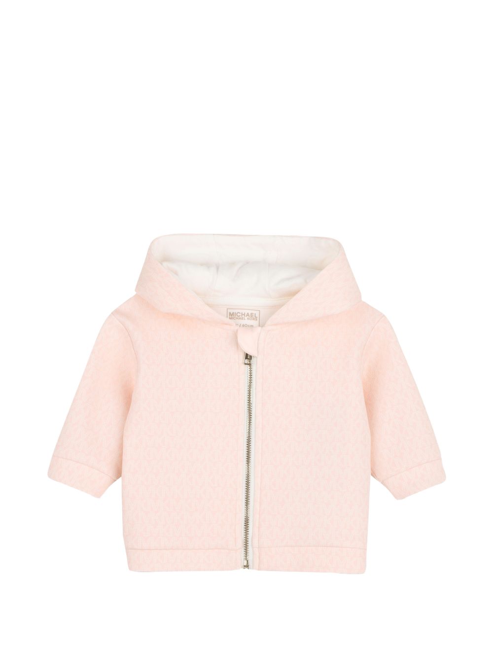 Set tutina sportiva per neonata Michael Kors Kids rosa con stampa con logo sul davanti R30838 46M MICHAEL KORS KIDS