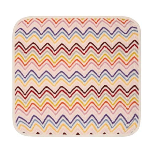 Coperta per neonati Missoni Kids multicolore con motivo a chevron MZ0050 X0224 105MC MISSONI KIDS