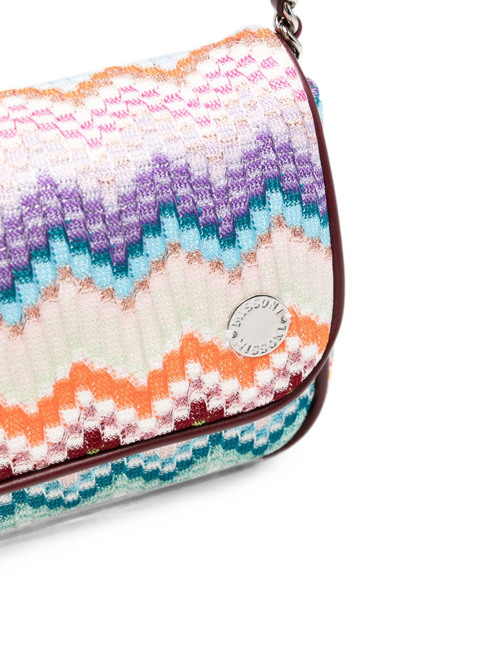 Borsa per bambina Missoni Kids multicolor con logo MZ0A48 Q0114 999 MISSONI KIDS