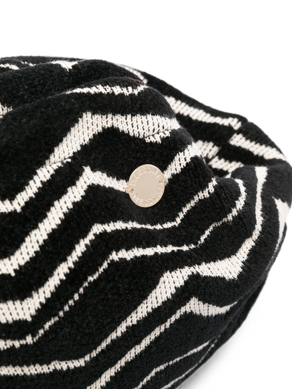 Borsa per bambina Missoni Kids nera con stampa zigzag MZ0B28 W0028 930BG MISSONI KIDS