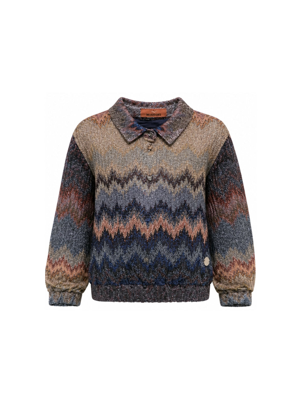 Maglione per bambino Missoni Kids mmulticolore con chiusura a bottoni MZ5A30 Q0121 620MC MISSONI KIDS