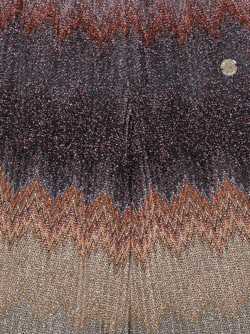Pantaloni per bambina Missoni KIids multicolore con motivo a zigzag MZ6B50 Q0121 620MC MISSONI KIDS
