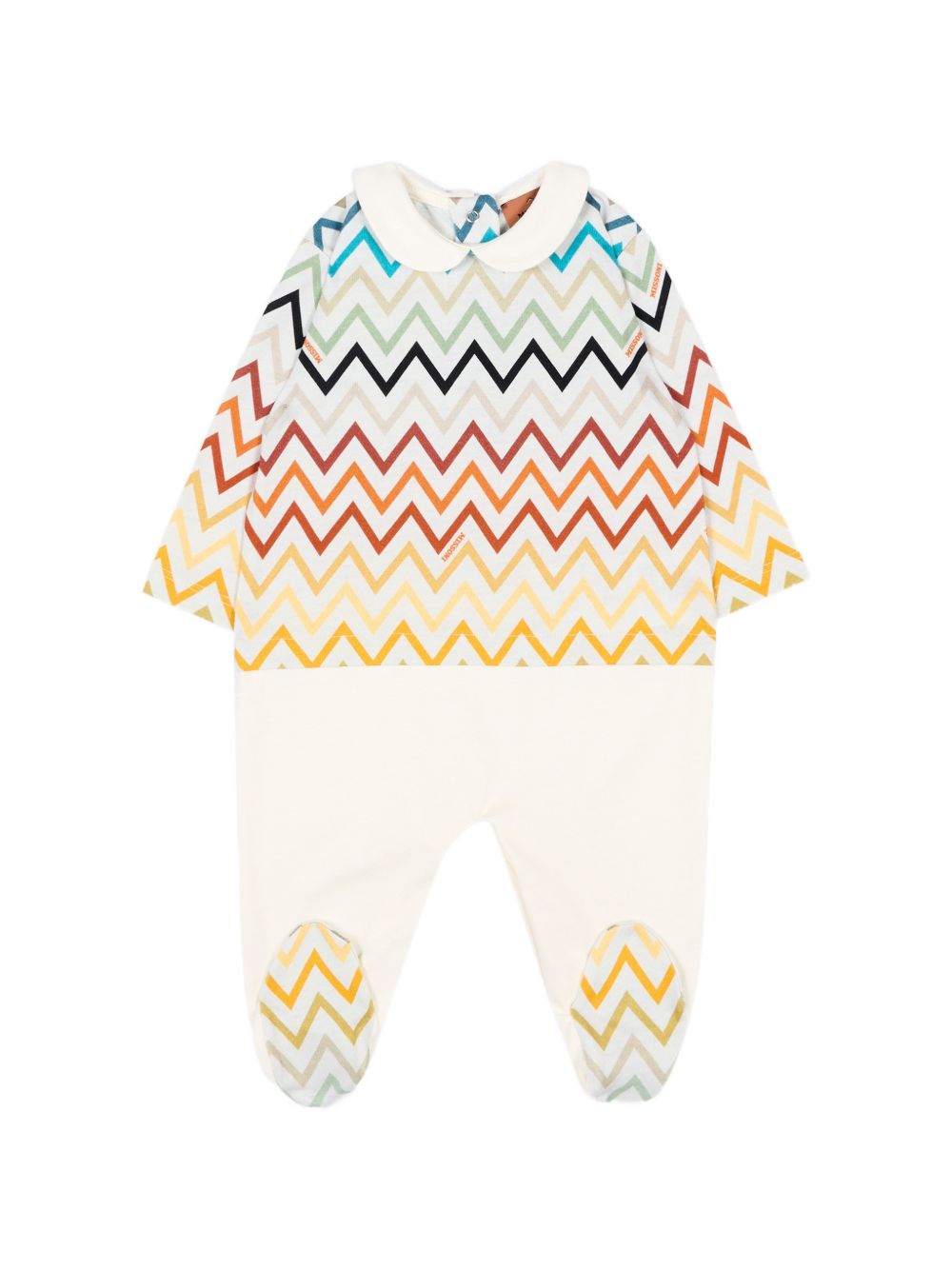 Completo per neonato Missoni Kids multicolor con pettorina con abbottonatura automatica MZB320 Z4094 960MC MISSONI KIDS