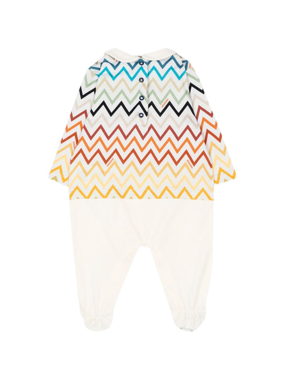 Completo per neonato Missoni Kids multicolor con pettorina con abbottonatura automatica MZB320 Z4094 960MC MISSONI KIDS