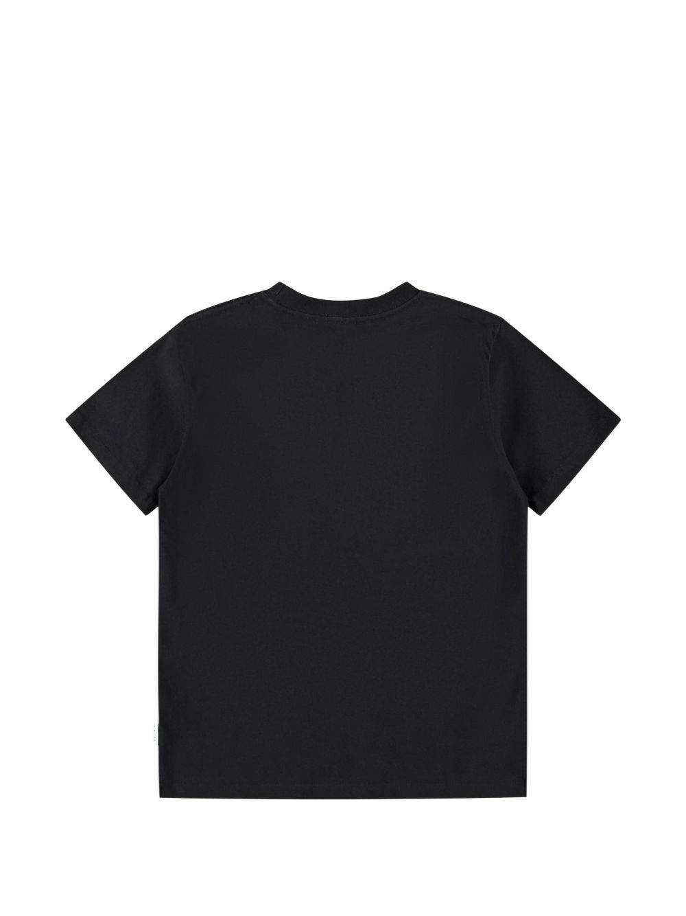 T-shirt per bambino Molo Kids nera con stampa grafica pallone 1W26A203 9943 MOLO KIDS