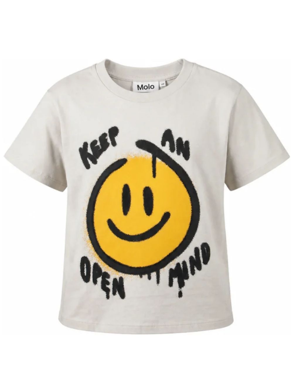 T-shirt per bambino Molo Kids grigia con stampa grafica 1W26A208 8553 MOLO KIDS