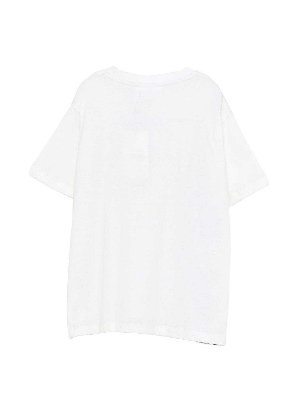 T-shirt per bambino Molo Kids bianca con stampa grafica sul davanti 1W26A218 9948 MOLO KIDS