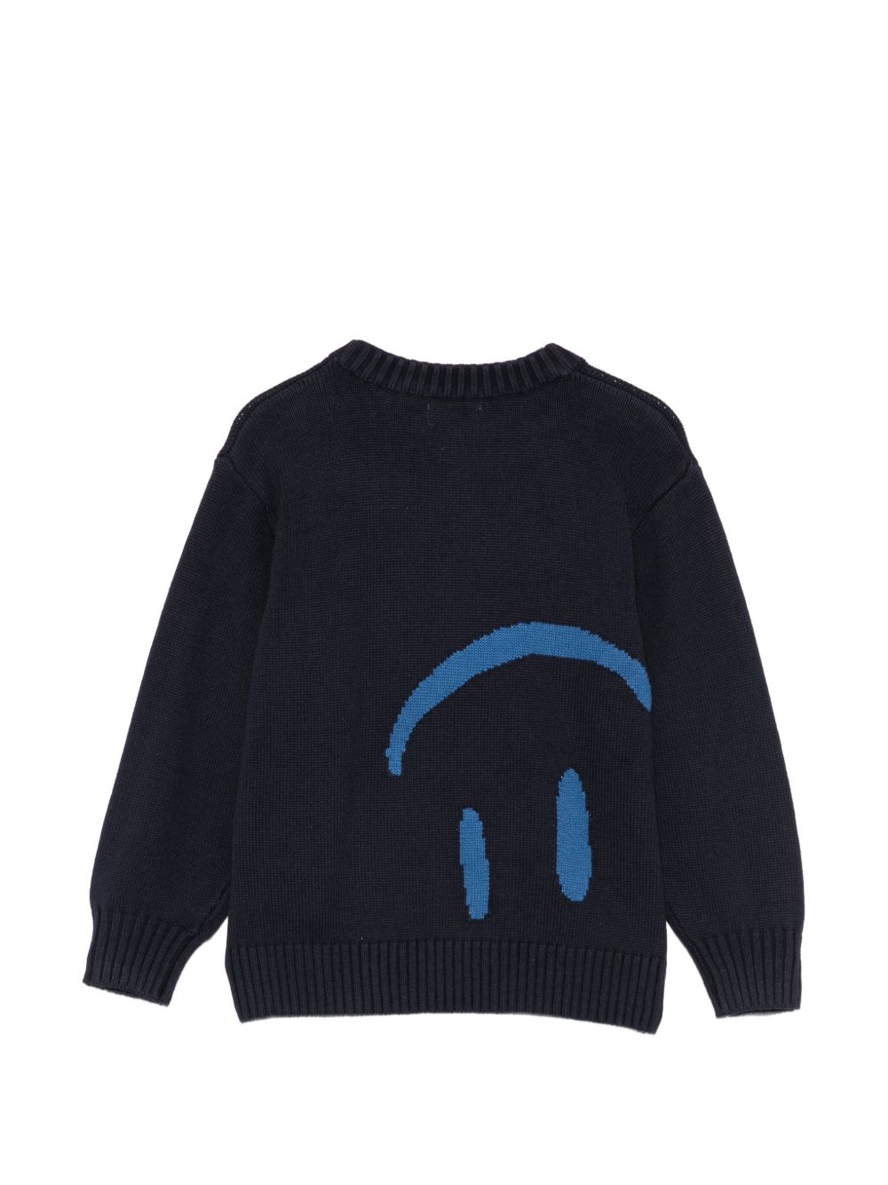 Maglione per bambino Molo Kids blu con smile sul davanti 1W26K201 2257 MOLO KIDS