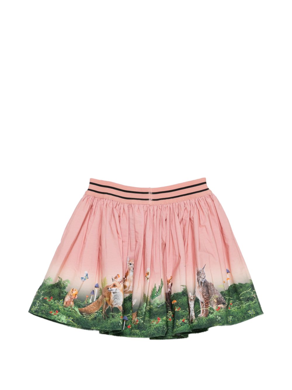 Gonna per bambina Molo Kids rosa con stampa grafica animali 2W26D107 5791 MOLO KIDS
