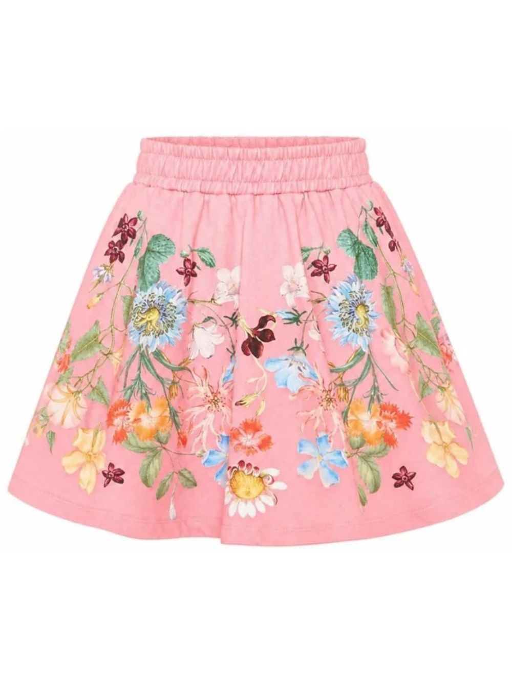 Gonna per bambina Molo Kids rosa con stampa grafica floreale 2W26D130 5777 MOLO KIDS