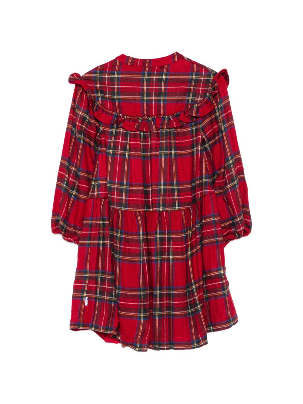 Abito per bambina Molo Kids rosso con design tartan 2W26E228 5778 MOLO KIDS