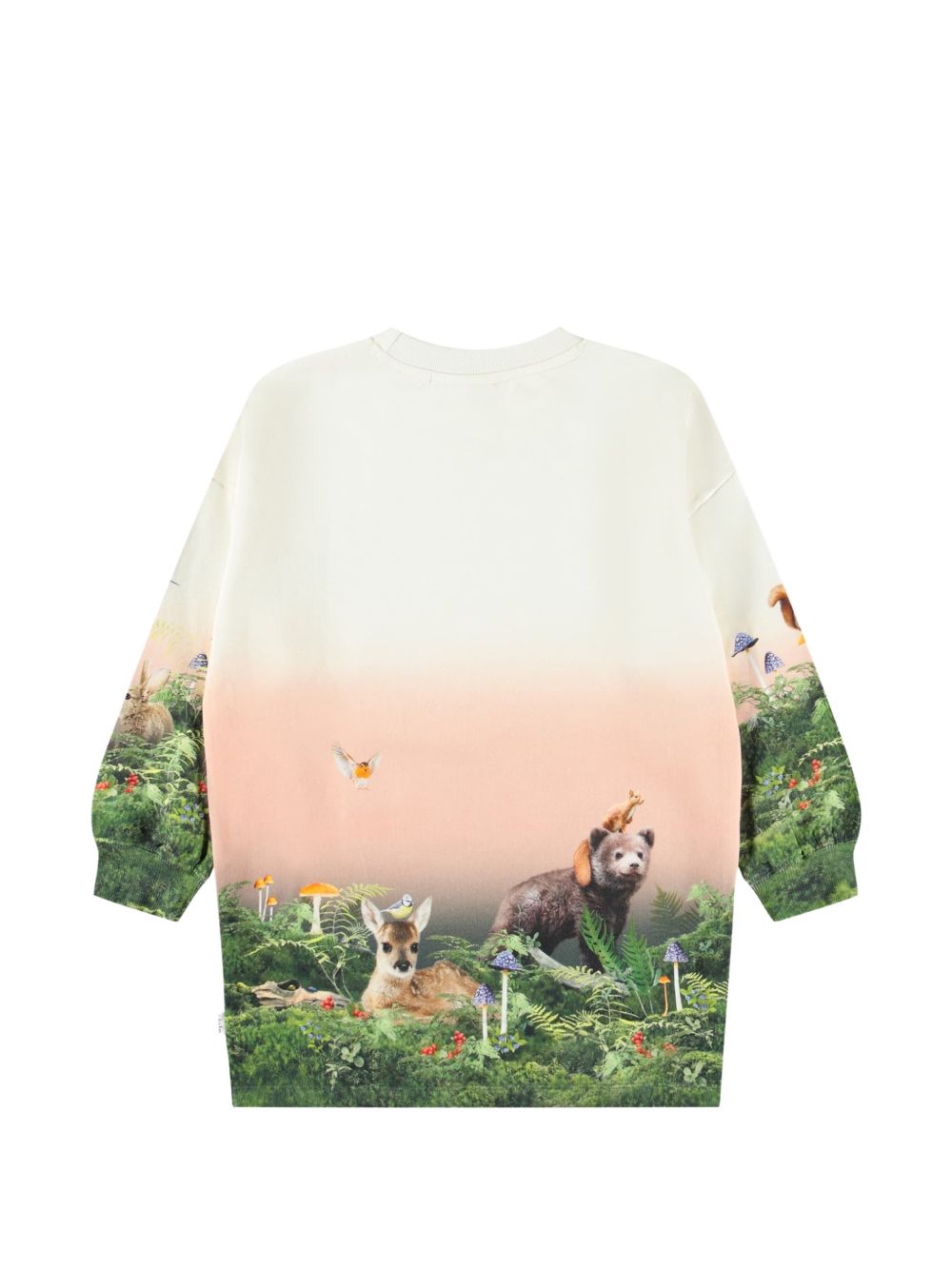 Abito per bambina Molo Kids multicolore con stampa animali 2W26E236 5791 MOLO KIDS