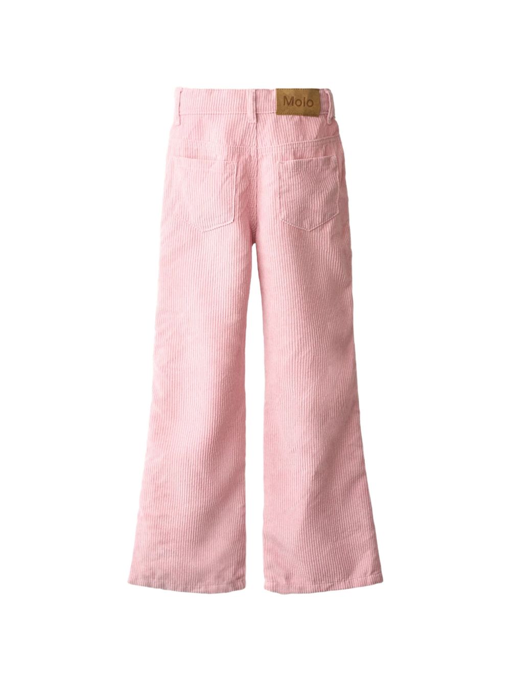 Jeans per bambina Molo Kids rosa con trama a coste 2W26I104 5724 MOLO KIDS