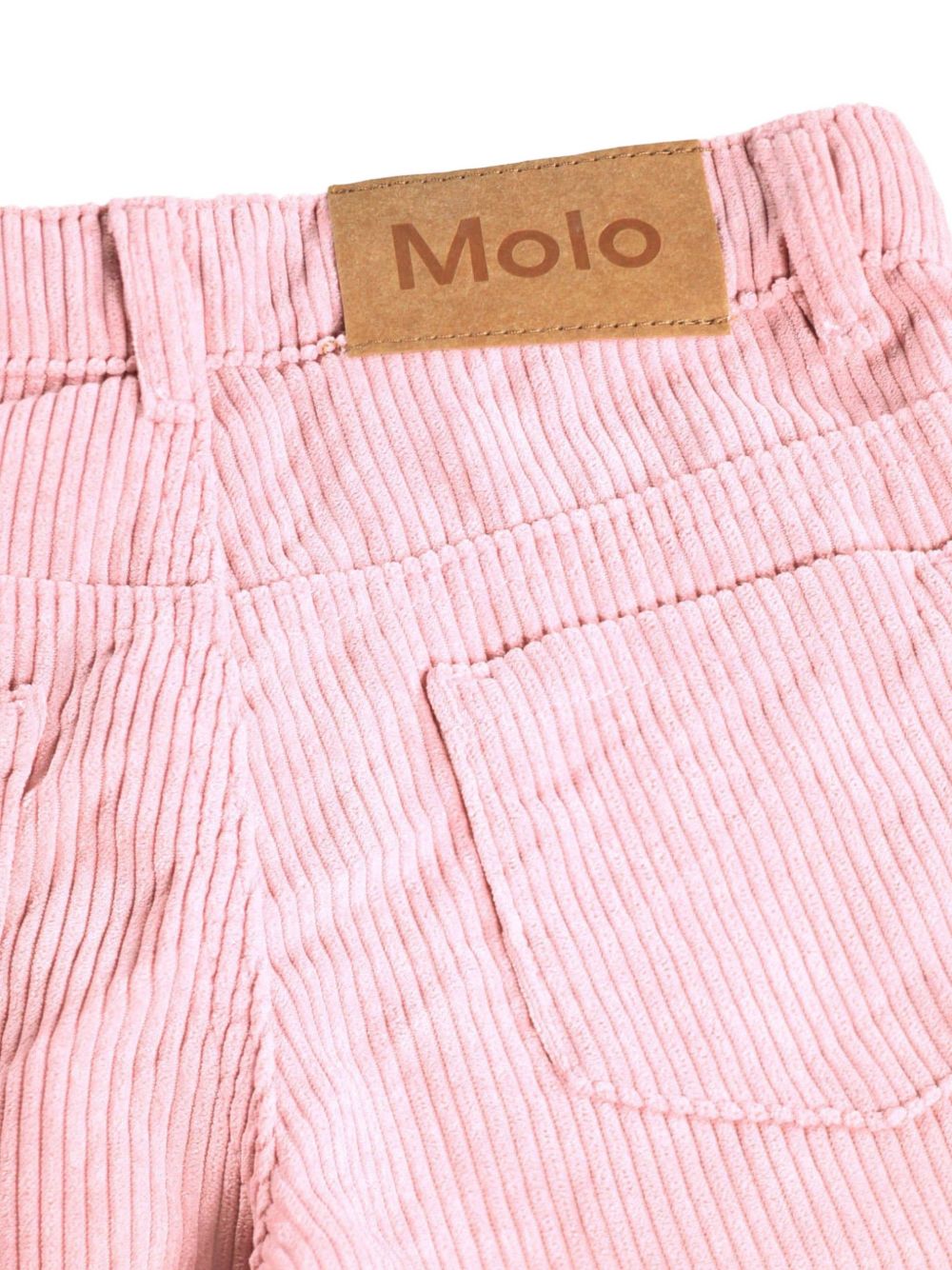 Jeans per bambina Molo Kids rosa con trama a coste 2W26I104 5724 MOLO KIDS