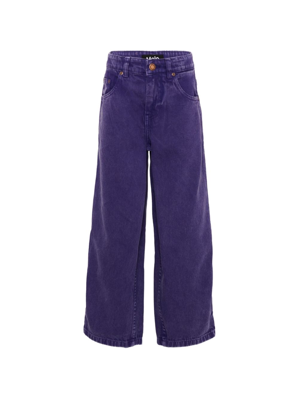 Jeans per bambina Molo Kids viola con design a cinque tasche 2W26I108 5844 MOLO KIDS
