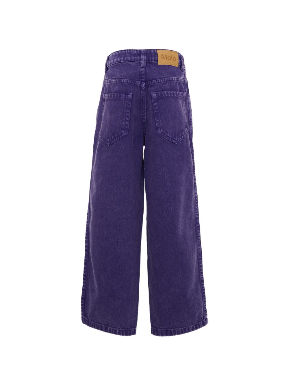Jeans per bambina Molo Kids viola con design a cinque tasche 2W26I108 5844 MOLO KIDS