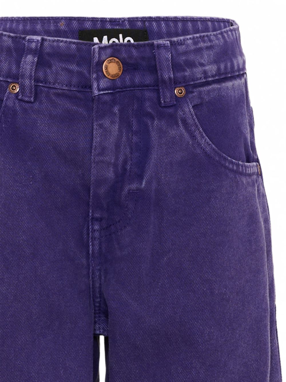 Jeans per bambina Molo Kids viola con design a cinque tasche 2W26I108 5844 MOLO KIDS