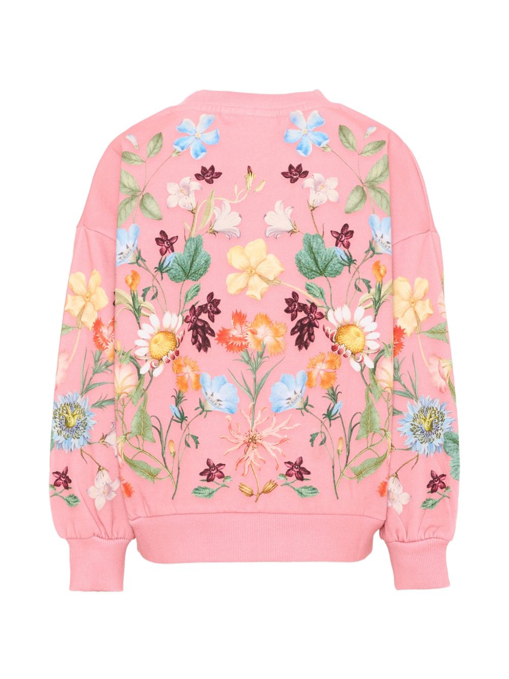 Felpa per bambina Molo Kids rosa con stampa grafica sul davanti 2W26J202 5776 MOLO KIDS