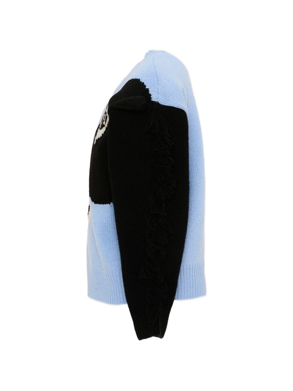 Maglione per bambina Molo Kids azzurro con cavallo ricamato 2W26K214 5731 MOLO KIDS