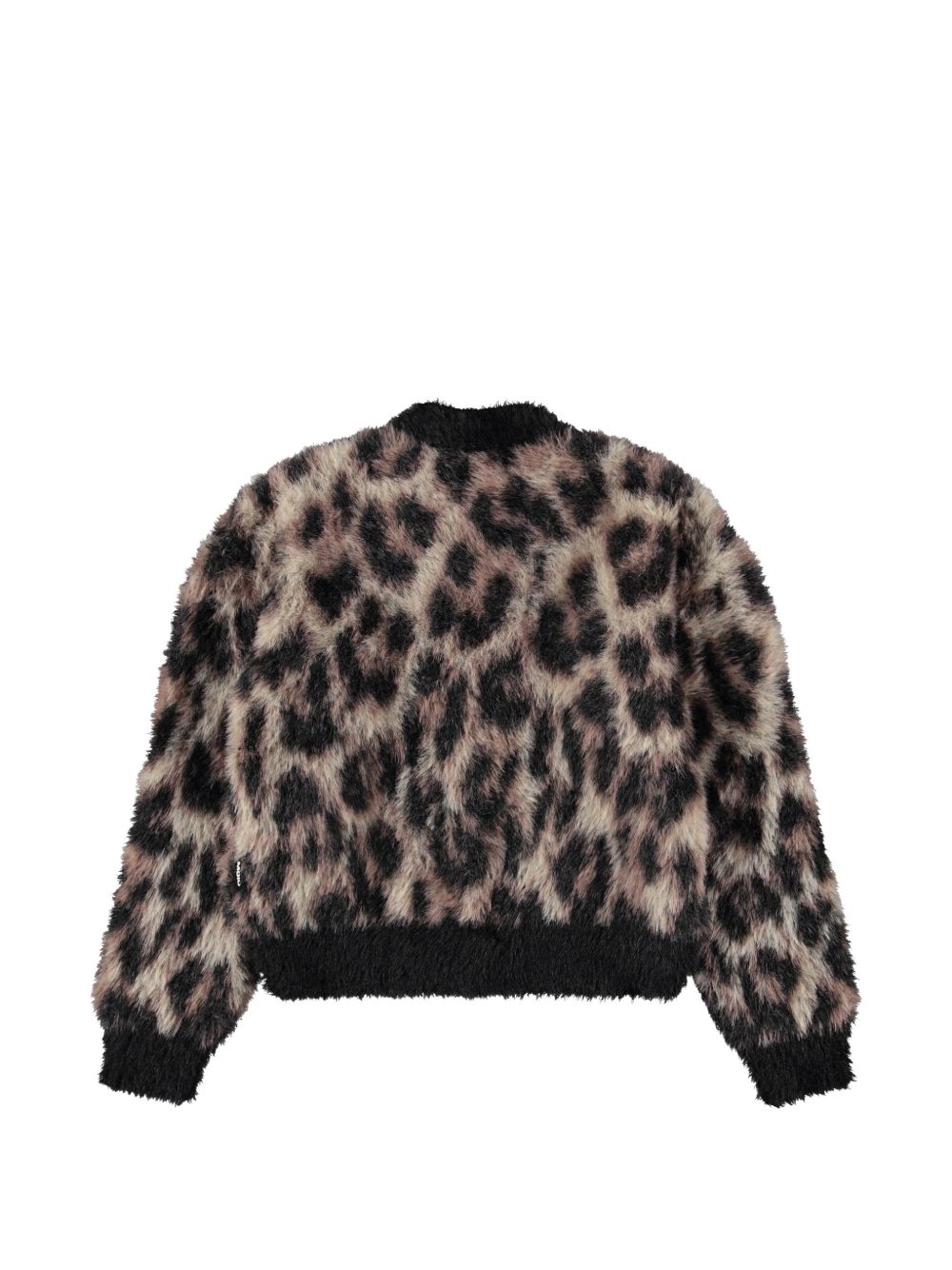 Cardigan per bambina Molo Kids animalier con scollo a V 2W26K311 9783 MOLO KIDS