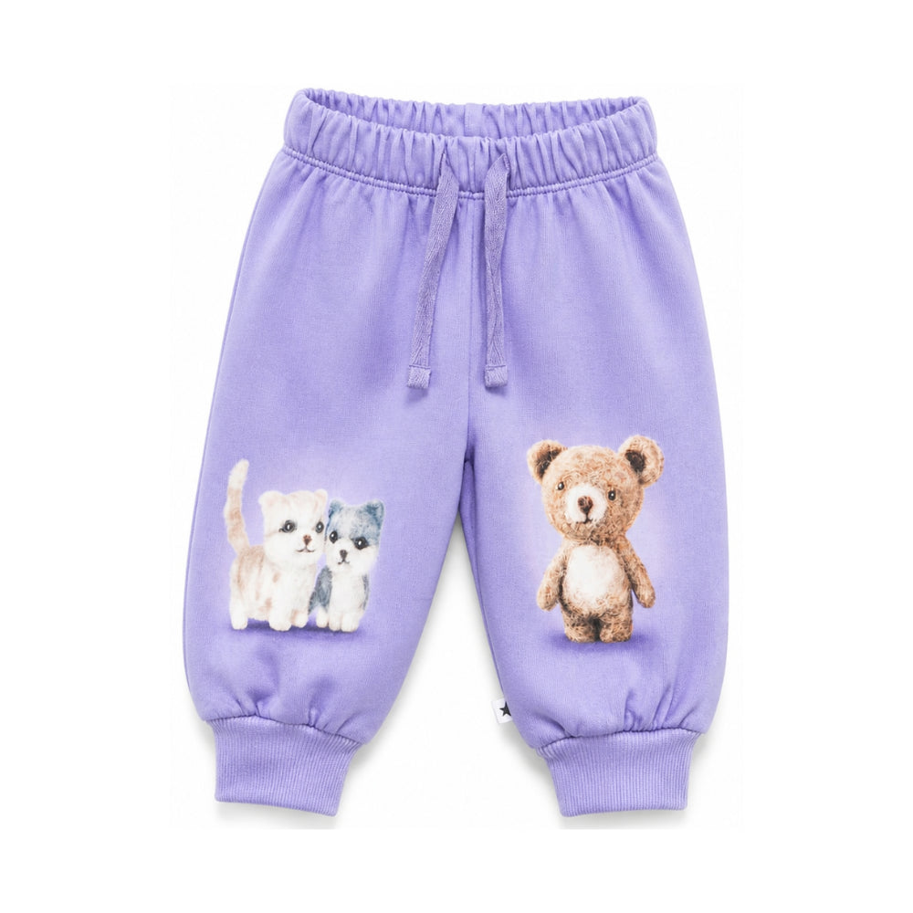 Pantatuta per neonata Molo Kids viola con vita elasticizzata 4W26I201 5783 MOLO KIDS