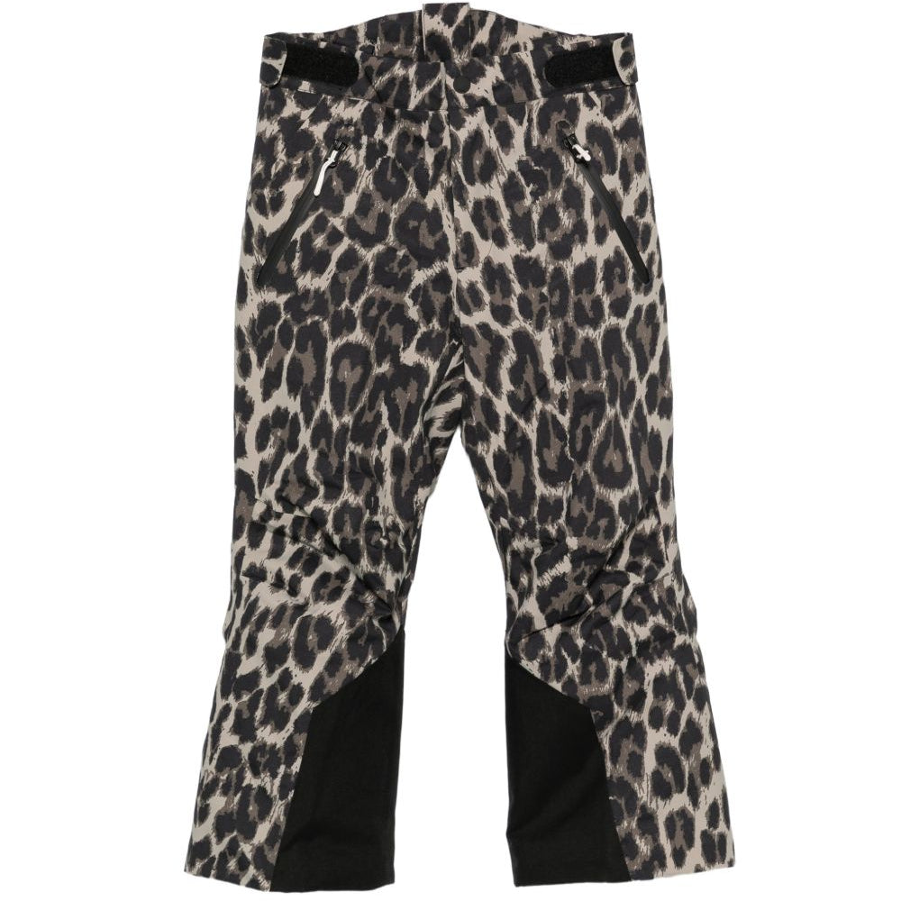 Pantalone per bambina Molo Kids marrone con stampa leopardata 5W26I103 9783 MOLO KIDS