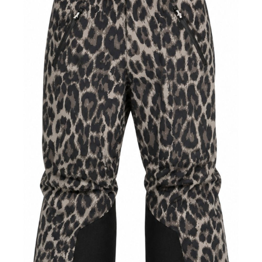 Pantalone per bambina Molo Kids marrone con stampa leopardata 5W26I103 9783 MOLO KIDS
