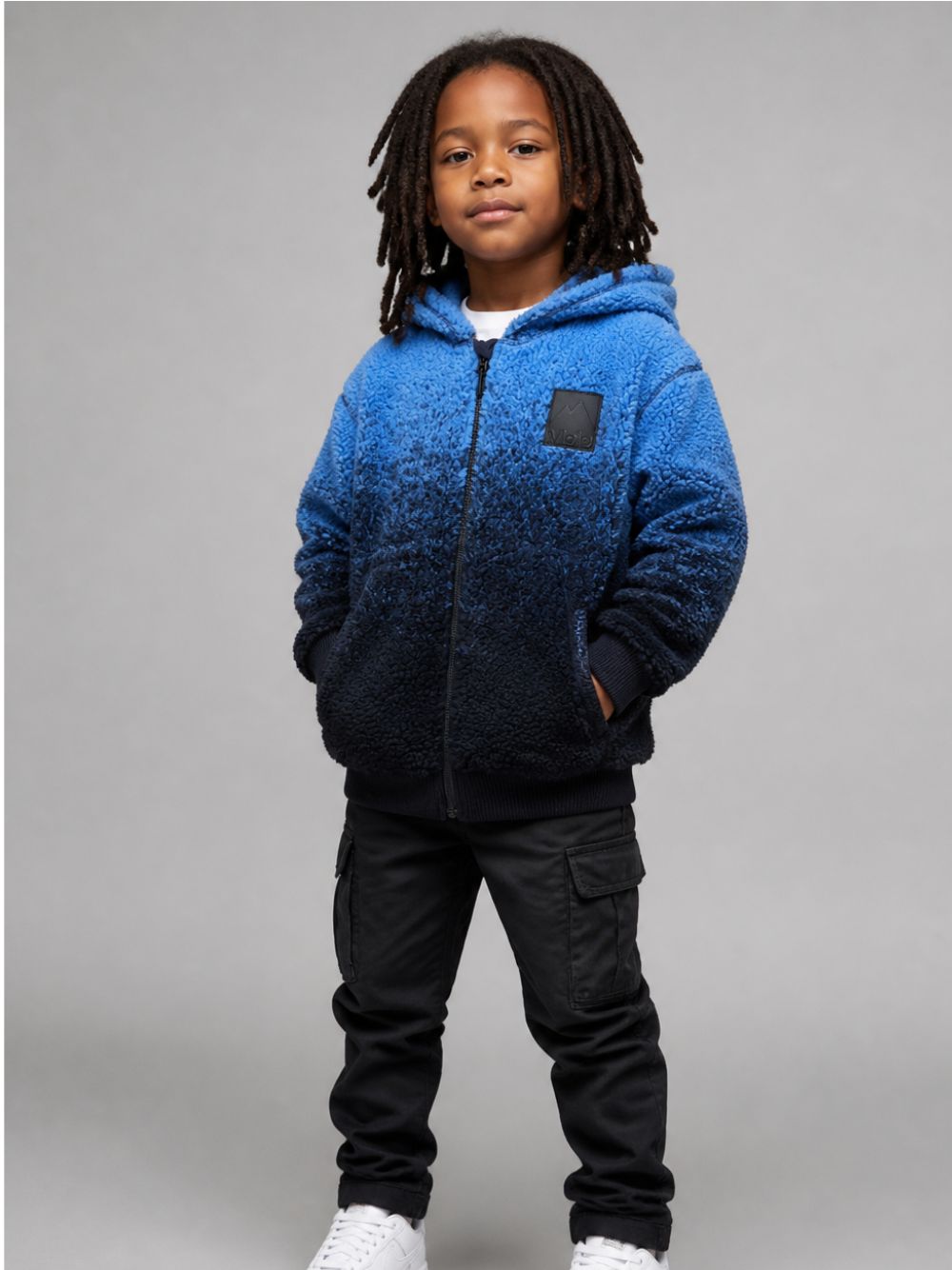 Giubbino per bambino Molo Kids multicolore con effetto sfumato 5W26L301 5714 MOLO KIDS