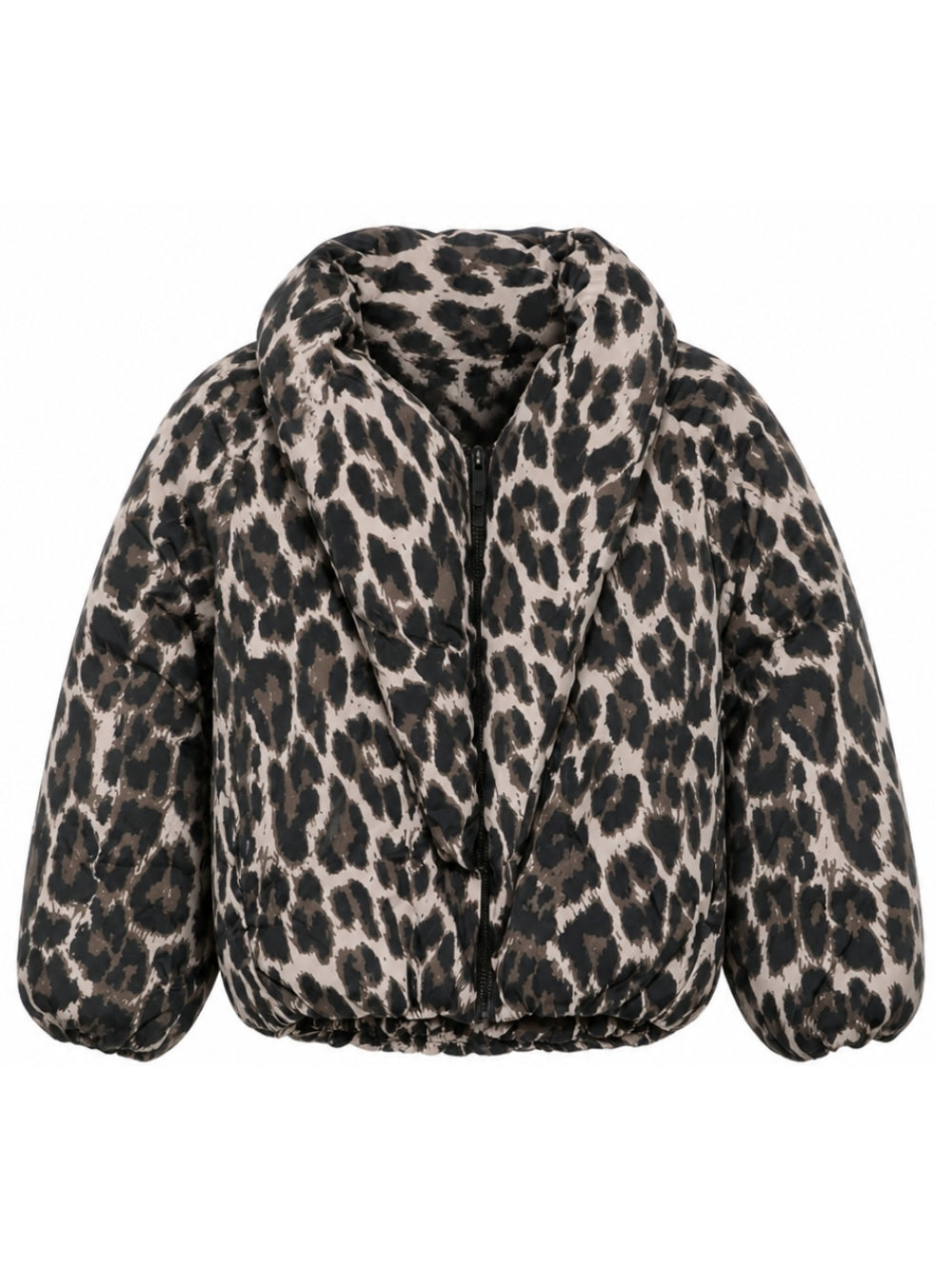 Giubbino per bambina Molo Kids multicolore con stampa leopardata 5W26M308 9783 MOLO KIDS