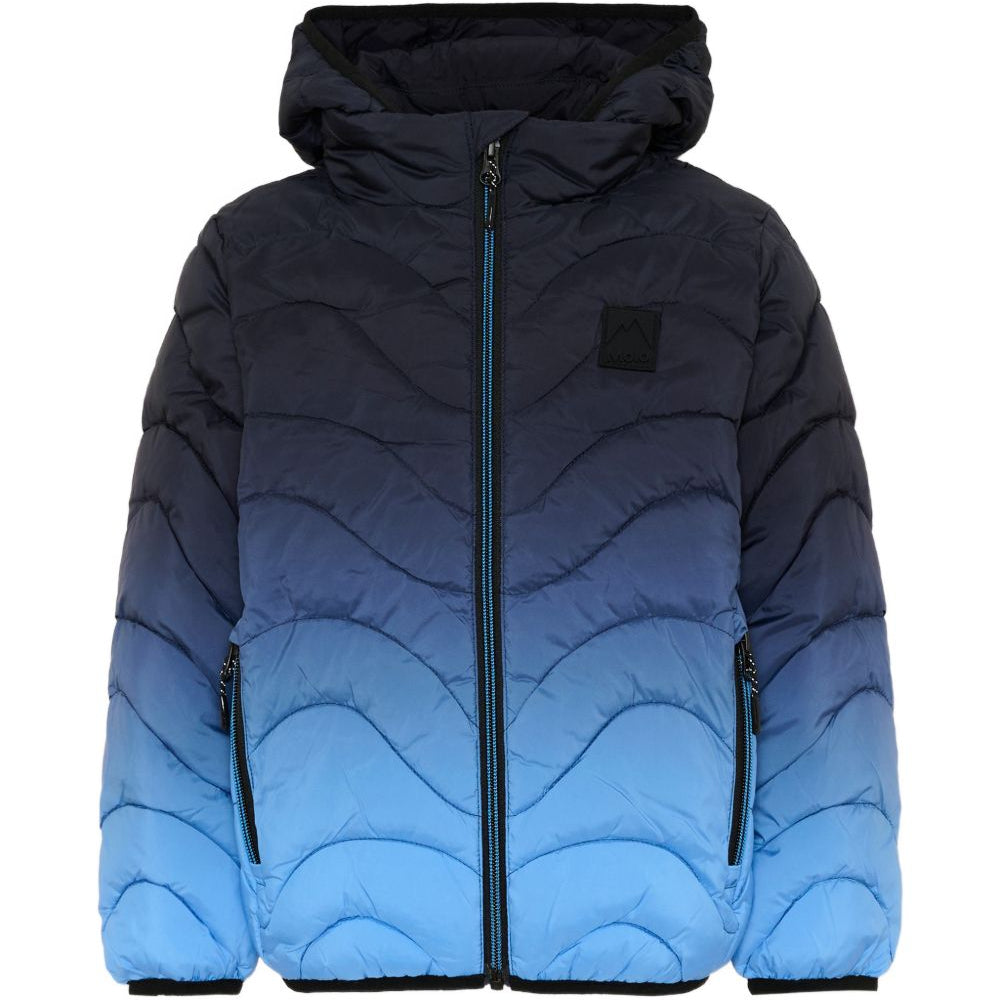 Giubbino per bambino Molo Kids multicolore con patch logo sul petto 5W26M311 5714 MOLO KIDS